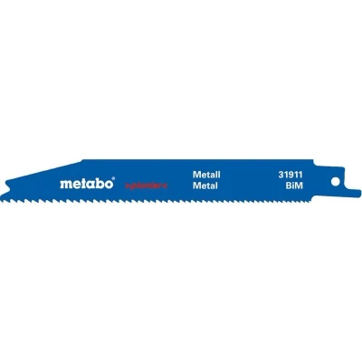 Afbeelding van METABO 631911000 reciprozaagblad &quot;universal metal&quot; 150 x 0,9 mm (2 st.)