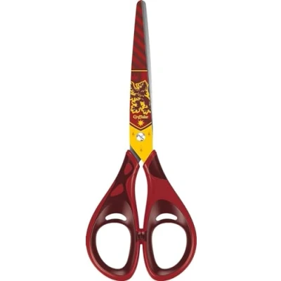 Afbeelding van Maped Harry Potter schaar, 16 cm Schoolschaar voor kinderen vanaf 12 jaar, met comfortabele ogen Schaar gedecoreerde bladen 466900 Bruin