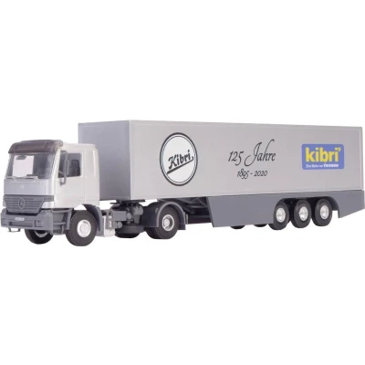 Afbeelding van Kibri 12500 H0 Vrachtwagen Mercedes Benz Actros 2 assig met trailer speciale serie