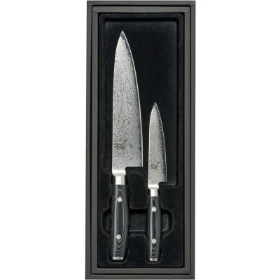 Afbeelding van Yaxell Ran Giftset Koksmes 20 cm &amp; Universeelmes 12 VG 10 Damast 69 laags