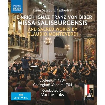 Afbeelding van Various Soloists, Collegium Vocale 1704, Missa Salisburgensis Sacred Works (Blu ray)