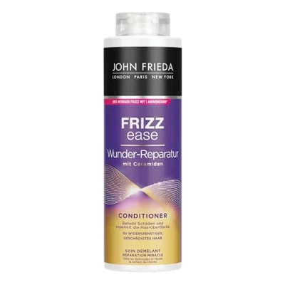 Afbeelding van John Frieda Wunder Frizz Ease Repair Conditioner Voordeelgrootte 500 ml Haartype: weerbarstig, beschadigd, beschadigd Cabinetmaat
