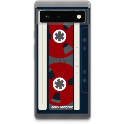 Afbeelding van Case Company® hoesje geschikt voor Google Pixel 6 Here&#039;s your tape Soft Cover Telefoonhoesje Bescherming aan alle Kanten en Schermrand