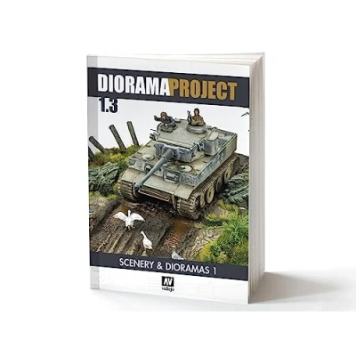 Afbeelding van Vallejo 75049 Diorama Project 1.3 Scenery and English Boek