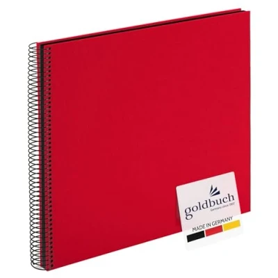 Afbeelding van GOLDBUCH GOL 25993 Spiraal album Bella Vista Rood 35x30