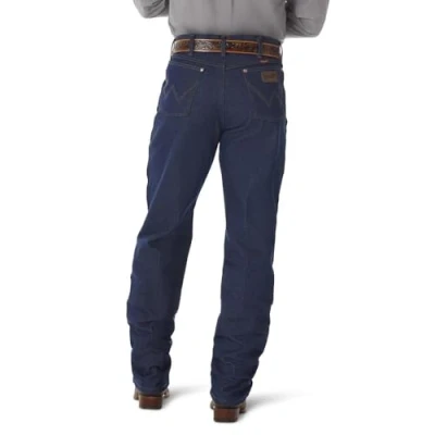 Afbeelding van Wrangler Cowboy Fit Jeans Casual 3 Jeansstoff Im Cut Heren, Indigo stijf