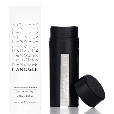 Afbeelding van Nanogen Fiber Medium Bruin (Medium Brown) 30 G