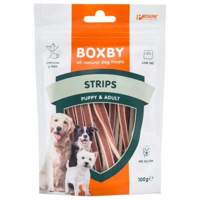 Afbeelding van Boxby Strips Kip Hondensnacks 100 g