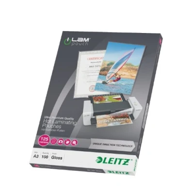 Afbeelding van Lamineerhoes Leitz iLAM A3 2x125micron 100stuks