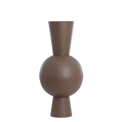 Afbeelding van Light &amp; Living Vaas CHEDI Ø39x83cm Bruin