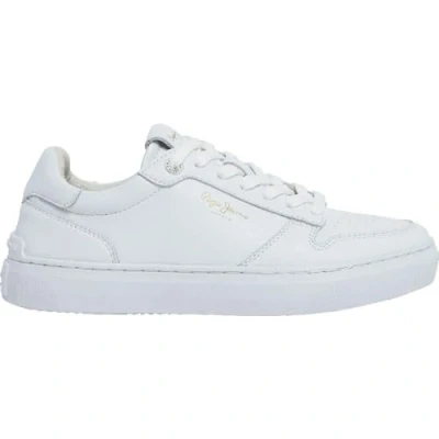 Afbeelding van Pepe Jeans Camden Supra W Sneakers laag, Dames, Maat: 39, Factory white