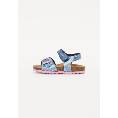 Afbeelding van Geox B Chalki meisjessandalen, babymeisjes, Navy Blauw, 24 EU