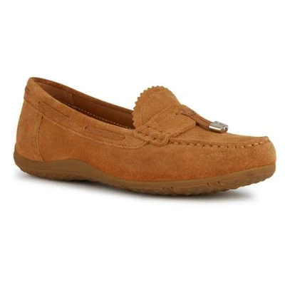 Afbeelding van Geox D Vega Moc A Moccasine dames, Cognac.