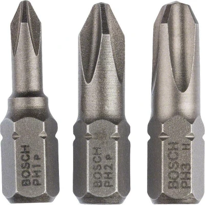 Afbeelding van Bosch Accessories 2607001752 Kruis bit PH 1, 2, 3 Extra hard C 6.3 stuk(s)
