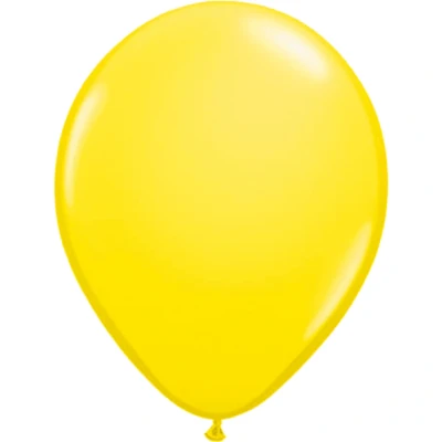 Afbeelding van Gele ballonnen 30cm 100 stuks