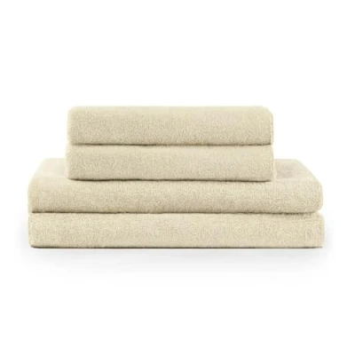 Afbeelding van Blumtal Terry Handdoeken Set 2 x Baddoek &amp; Handdoek: Zand