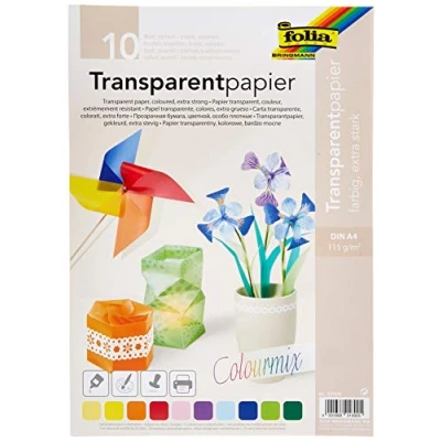 Afbeelding van Max Bringmann KG 35360 transparant papier Folia A4, 115 g/m², 10 stuks,
