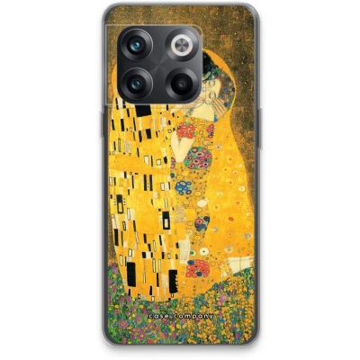 Afbeelding van Case Company® hoesje geschikt voor OnePlus 10T Der Kuss Soft Cover Telefoonhoesje Bescherming aan alle Kanten en Schermrand