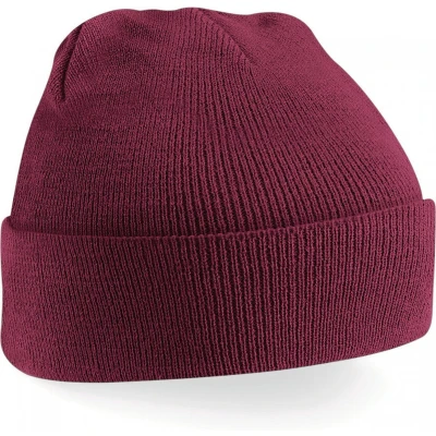 Afbeelding van Beechfield Muts Original met omslag B45 Burgundy