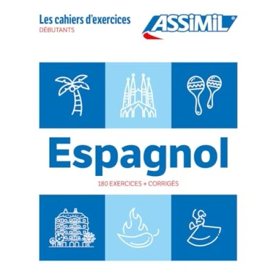 Afbeelding van Cahier Exercices Espagnol Niveau Débutants