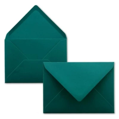 Afbeelding van FarbenFroh Set van 25 enveloppen C5 formaat 22,0 x 15,4 cm nat sluiten zonder venster Kerstmis wenskaarten serie