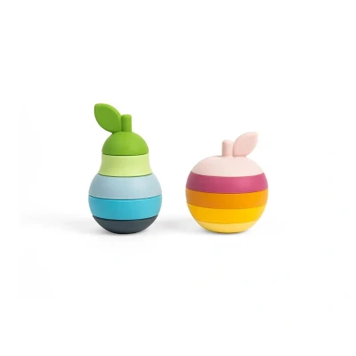 Afbeelding van BigJigs Stapelbare Appel en Peer Vanaf 12mnd