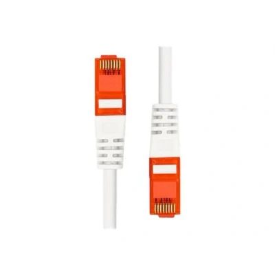 Image de ProXtend Cordon de raccordement RJ 45 (M) pour 7 m 5 mm UTP CAT 6 IEEE 802.3af démarré, sans crochet, bloqué blanc
