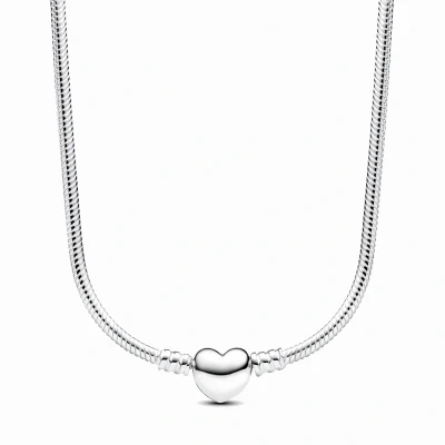Afbeelding van Pandora Moments 925 Sterling Zilveren Snake Chain Ketting 393091C00 45