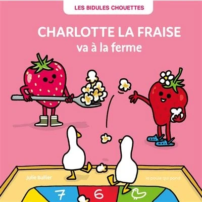 Image de Charlotte la fraise va à ferme