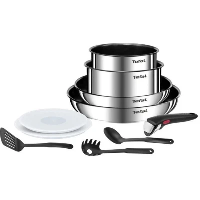 Afbeelding van Pannenset Tefal Emotion L897AS Roestvrij staal