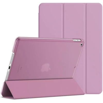 Afbeelding van JETech beschermhoes voor iPad 10,2 inch (model 2021/2020/2019, 9e / 8e 7e generatie), met automatische slaap /wekfunctie (roze)