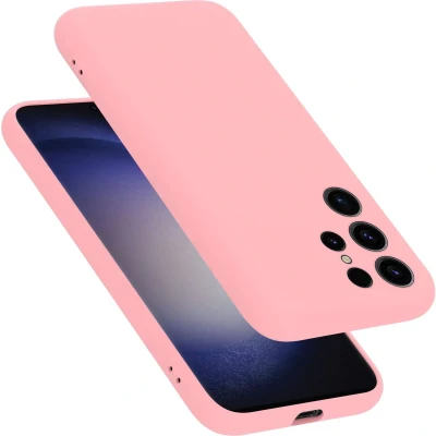 Afbeelding van Cadorabo Hoesje geschikt voor Samsung Galaxy S24 ULTRA in LIQUID ROZE Beschermhoes gemaakt van flexibel TPU silicone Case Cover