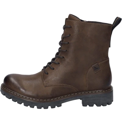 Afbeelding van Josef Seibel Marta Veterboots, Dames, Maat: 38, Moro Leer
