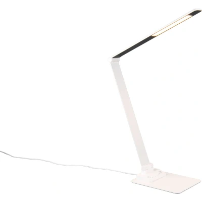 Afbeelding van TRIO TRAVIS Tafellamp Wit mat incl. 1x SMD 6,5W