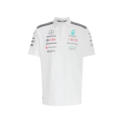 Afbeelding van adidas Performance MERCEDES AMG PETRONAS FORMULA ONE TEAM POLO Heren Wit XS