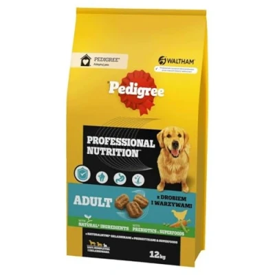 Afbeelding van PEDIGREE Professional Nutrition Adult with poultry and vegetables, medium large breeds droo...