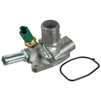Afbeelding van FEBI BILSTEIN 174395 Thermostaat, koelvloeistof 80 Met pakking sensor behuizing FIAT: Grande Punto Hatchback, BRAVO 2, ALFA ROMEO: MiTo