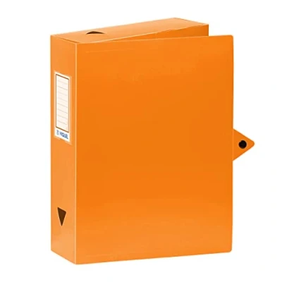 Image de Viquel Class Doc Boîte De Classement en polypro dos 80 mm Orange