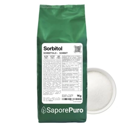 Afbeelding van Saporepuro SORBITOL poeder 1 kg alternatieve suiker met lage glycemische index