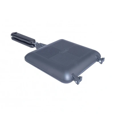 Afbeelding van Ridgemonkey Classic Sandwich Toaster XL Granite Edition Camping bestek