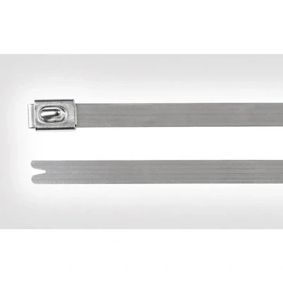 Afbeelding van HellermannTyton 111 93148 MBT14SS SS304 ML Kabelbinder 362 mm 4.60 Zilver Met kogelsluiting 1 stuk(s)