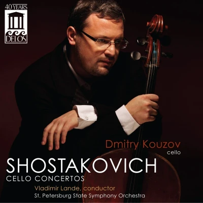 Afbeelding van Dmitry Kouzov, St. Petersburg State Symphony, Vladimir Lande Shostakovich: Cello Concertos (CD)
