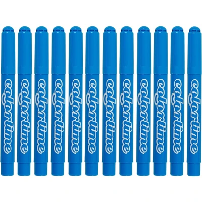 Afbeelding van Colortime stift, 5 mm lijn, lichtblauw, 12 stuks