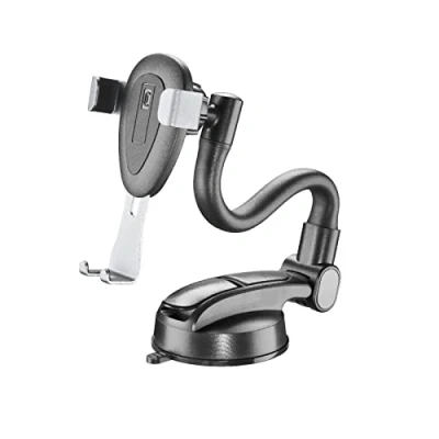 Image de Cellularline Porte téléphone Pour Voiture Slide Flexi Suction Noir (gravityholderwindk)