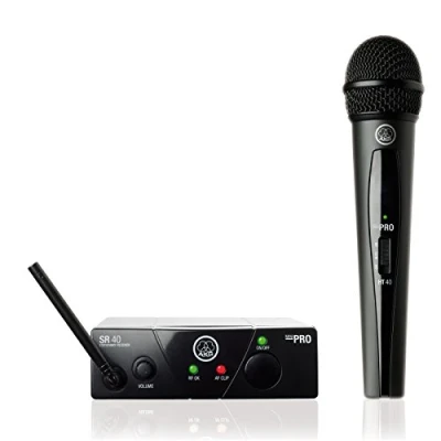 Afbeelding van AKG WMS40Mini Vocal Set ISM3 Draadloze microfoonset Zendmethode: Radiografisch