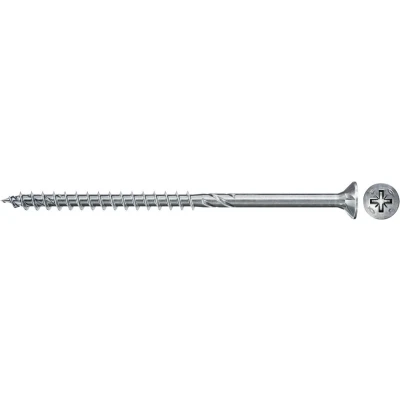 Afbeelding van Fischer Power Fast II 670422 Spaanplaatschroeven 5 mm 60 Kruiskop Pozidriv Staal Galvanisch verzinkt 200 stuk(s)