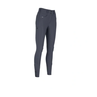Image de Pikeur Pantalon d&#039;Équitation Laure SD Full Grip Dark Shadow