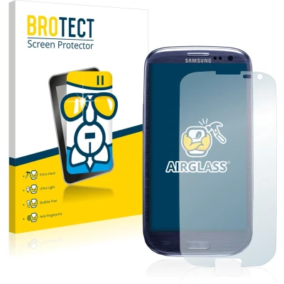 Afbeelding van BROTECT Screenprotector voor Samsung Galaxy S3 I9300 Folie Beschermfolie Beschermglas transparant