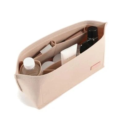 Afbeelding van Doxo Handtas organizer en draagtas van vilt voor Speedy 35 Neverfull MM (Beige L)