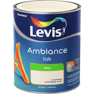 Afbeelding van Levis Ambiance Lak Mat Ivoorbeige 0.75L